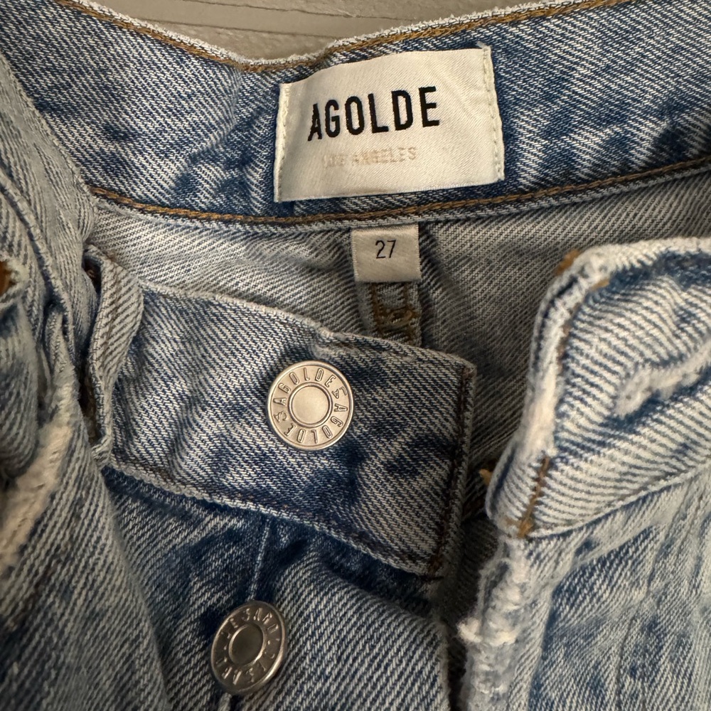 AGOLDE 90s Pinch Waist Size 27 Women's Blue Jeans